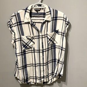 ⭐️ 5 for 20$! ⭐️ George Plaid Sleeveless Flannel